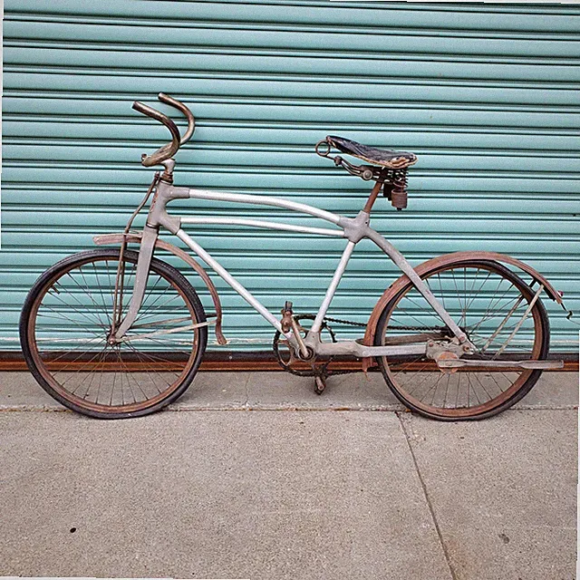 1936 Monark Silver King M1 Aluminum Cruiser Bike Vintage Restoration Project