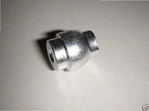 2 x BIKE BICYCLE CABLE HOUSING ALLOY END BUTTON SILVER FOR ROAD BIKE