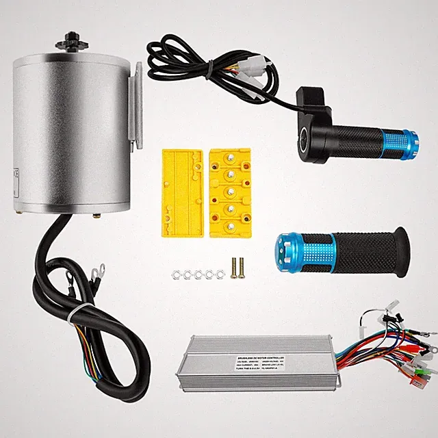 2000W 60V BLDC Motor Kit with Brushless Controller for Electric Scooter E Bike