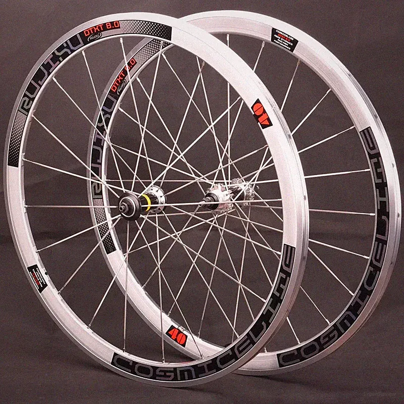 700C Fixed Gear Bicycle Wheel Set Clincher Rim V Brake System for Field Racing