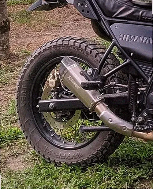 Akrapovic Exhaust Hexa Cut Slip On Muffler 51mm Stainless Steel Bike Silencer