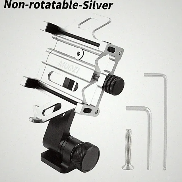 Aluminum Bike Bicycle Cell Phone Holder Handlebar Bowls Mount Adjustable Bracket