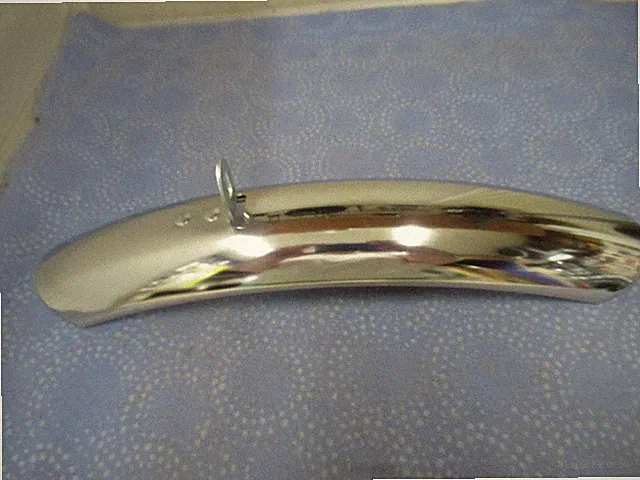 Bicycle Chrome Fender Half Front Fender 11-1/2" Long by 2-1/4" Wide - New