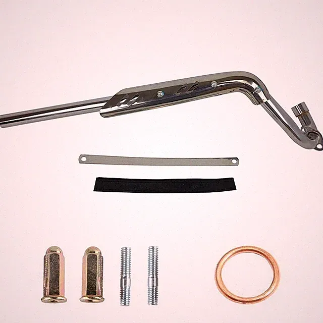 Big Bore Exhaust Pipe Muffler CRF50 Pit Bike for 50cc 70cc 80cc 110cc 125cc