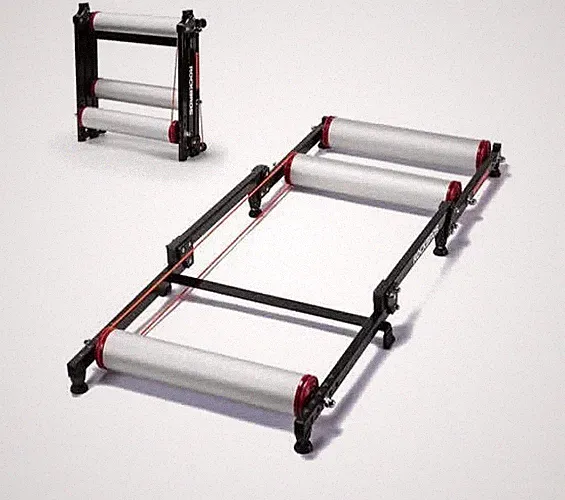 Bike Rollers Adjustable Bike Trainer Foldable Indoor Cycling Bike Stand Resist..