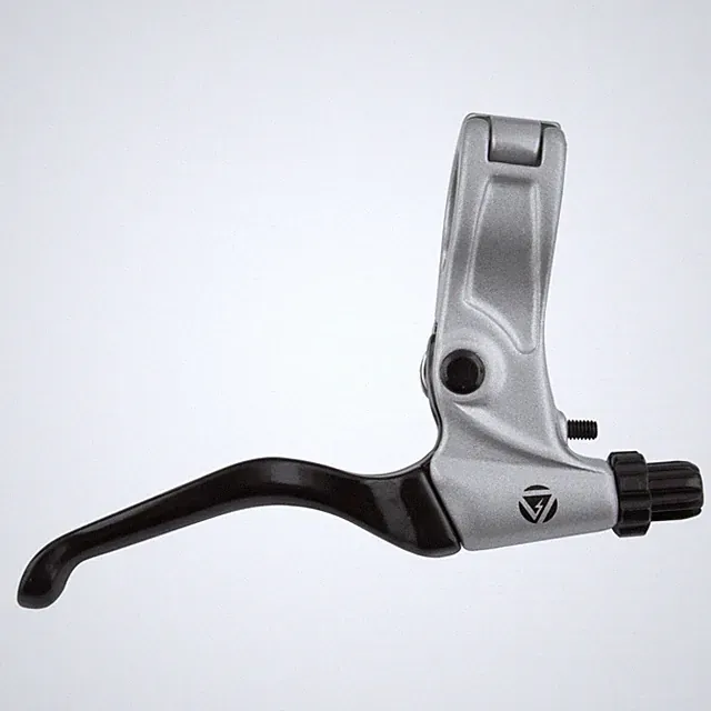 BLACK OPS BIKE BICYCLE BRAKE LEVER MX FX3 BENT RH SILVER / BLACK