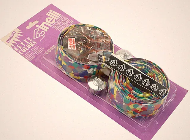 Cinelli Cork Ribbon Handlebar Tape Sette Colors Mosaico Road Bike NEW NOS NIB