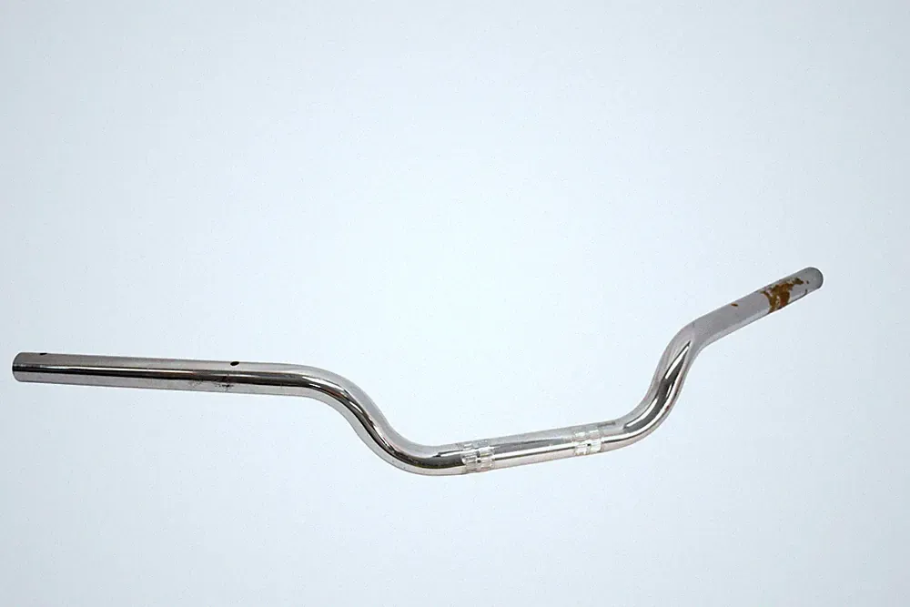 Cruiser Bike Handlebar Steel Silver Riser Bar City Comfort Bicycle Part