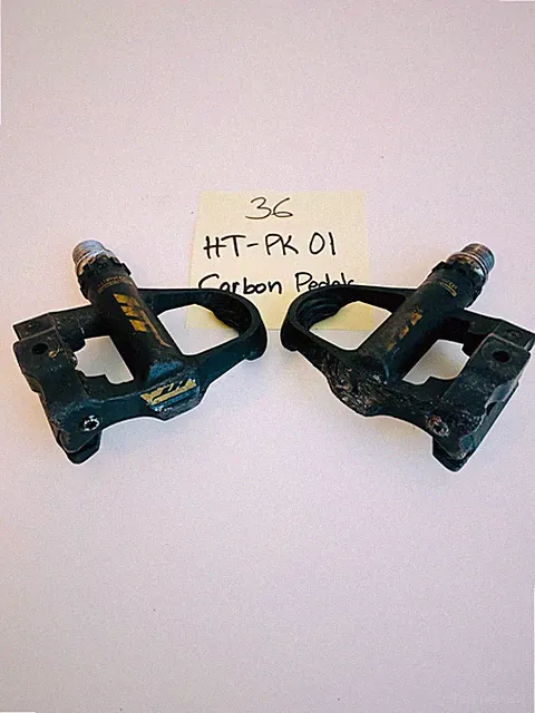 HT Component PK02 Carbon Clipless Road Bike/Triathlon/Gravel Racing Pedals