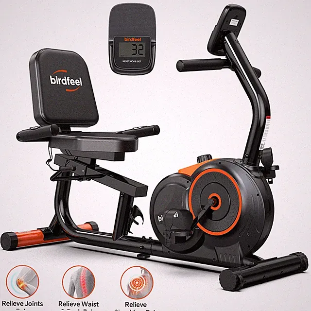 Indoor Recumbent Exercise Bike Stationary Bike Cardio Workout Bike Fitness Bike
