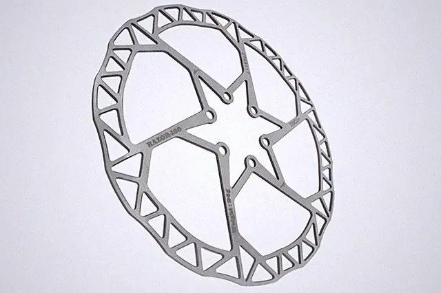 KCNC Razor Mountain Cyclocross Bicycle Disc Brake Rotor 180MM Silver