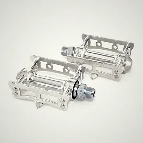 MKS Japan Sylvan Pedals Silver 9/16 Road Track Fixed Gear Tour Bicycle Bike