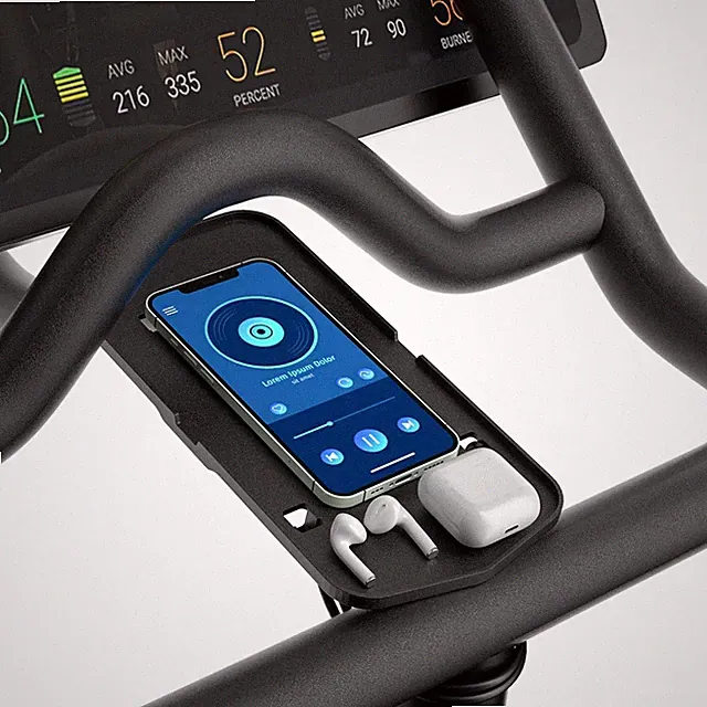 Phone Holder for Peloton Bike & Bike+ Accessories, Bike Handlebar Stable Anti-Sl