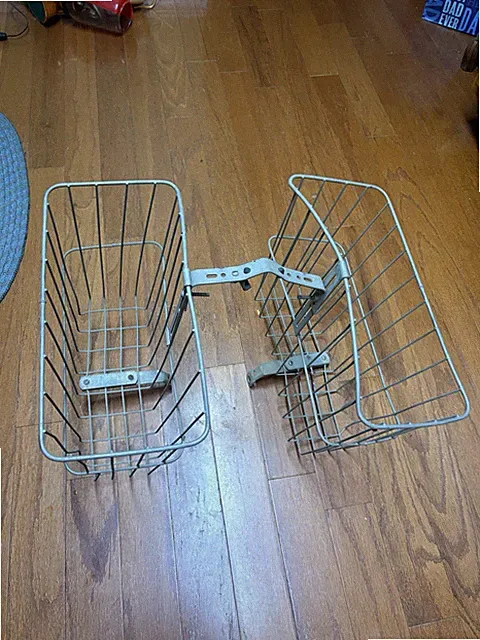 Schwinn Cycle Basket WALD rear Carrier Vintage Antique bicycle Cargo Bike