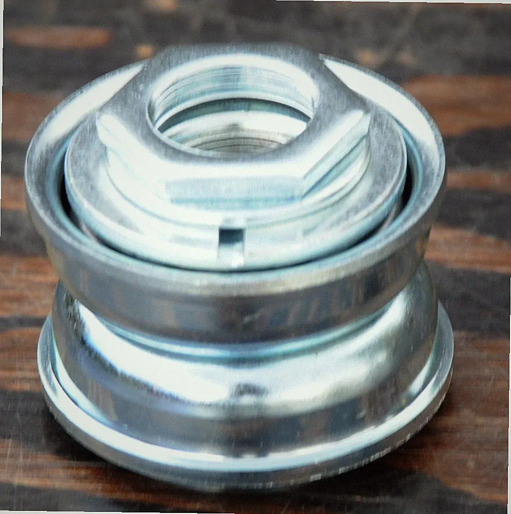 Silver 24 tpi 1 Piece Crank BOTTOM BRACKET Cruiser Bicycle BMX Vintage Tank Bike