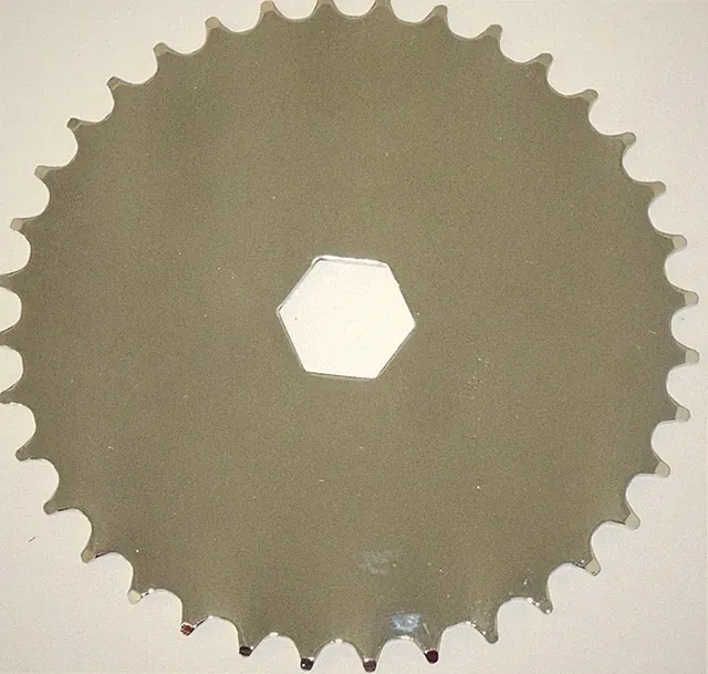 SILVER BMX BICYCLE CHAIN RING BIKE PARTS 145