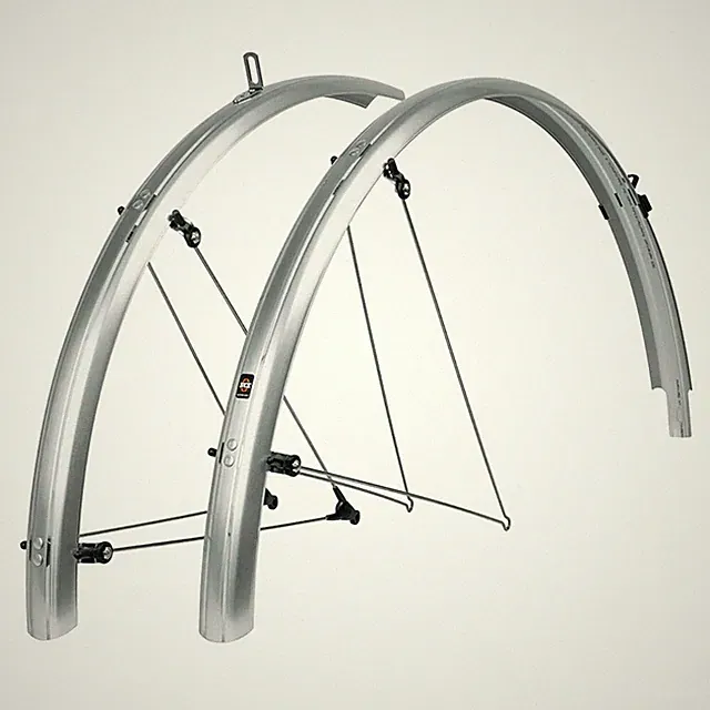 Sks - Bike Fender Set, Bluemels B45 Black / Silver, 700x28-37 - Premium Quality