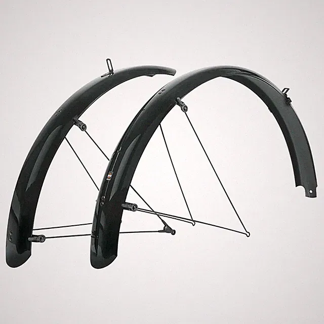 SKS - Bike Fender Set, Bluemels B69 Black / Silver, 27.5/29/700x2.5 Max
