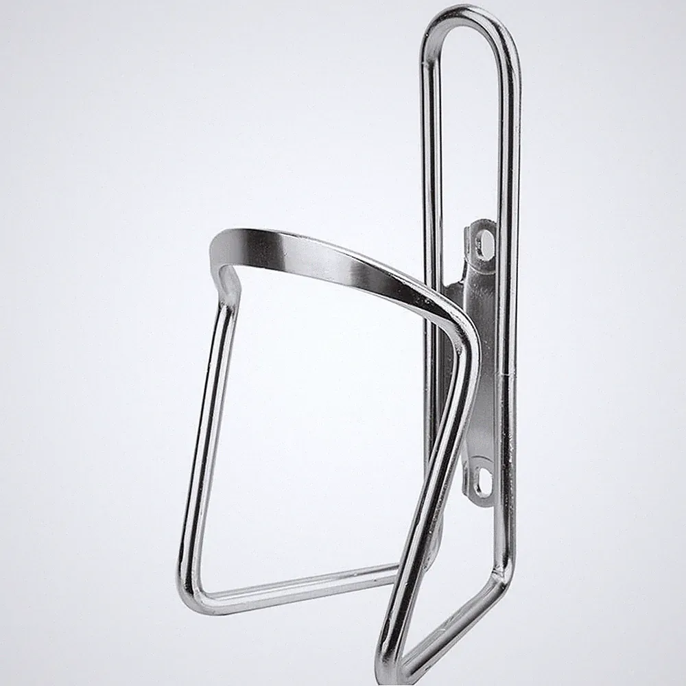 Sunlite Alloy Bicycle Water Bottle Cage Ano Silver Road Commuter Mountain Bikes