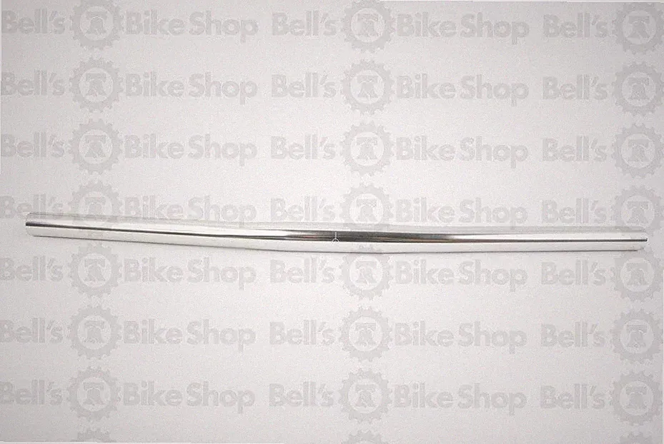 Sunlite Bicycle Alloy Flat Handlebar 25.4mm Silver Road Fixed Mountain Bike