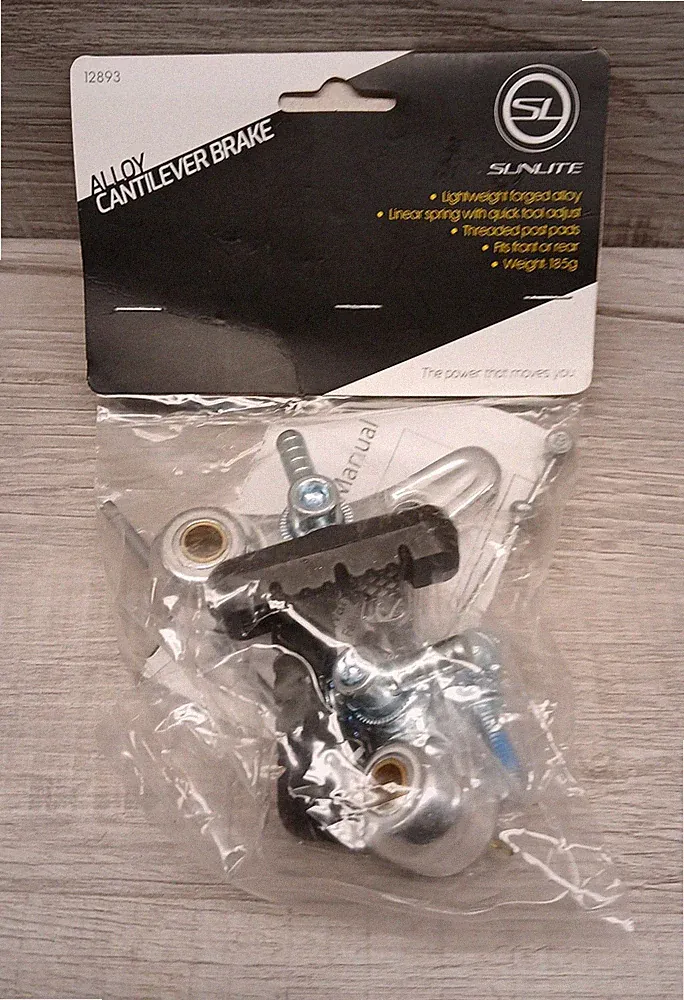 Sunlite Bike Bicycle Alloy Cantilever Brake - Silver Touring Hybrid Cross #12893