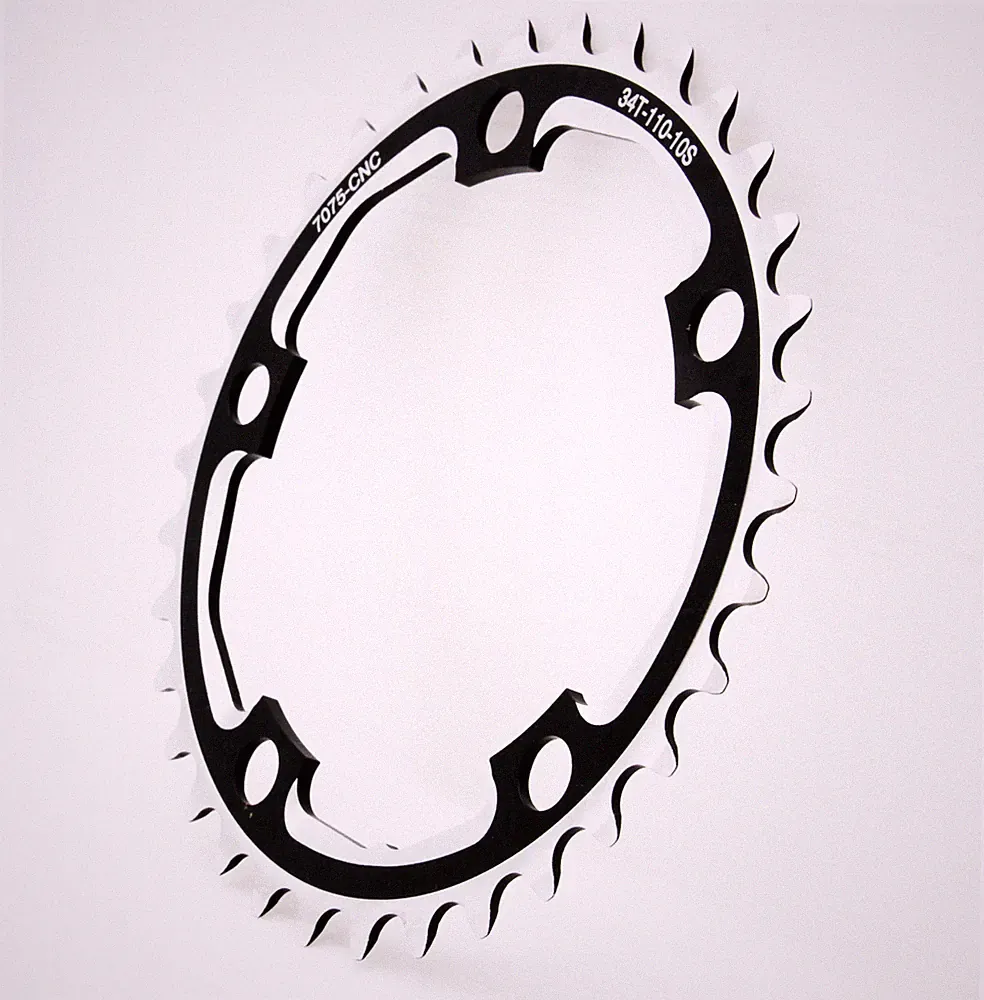 Swishti Road eBike Cyclocross Bicycle Chainring 34T For 10-Speed Shimano Silver