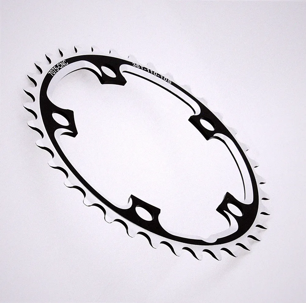 Swishti Road eBike Cyclocross Bicycle Chainring 36T For 10-Speed Shimano Silver