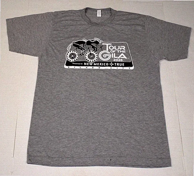 T-Shirt Tultex Size M Tour of the Gila Silver City New Mexico Bike Race 2026