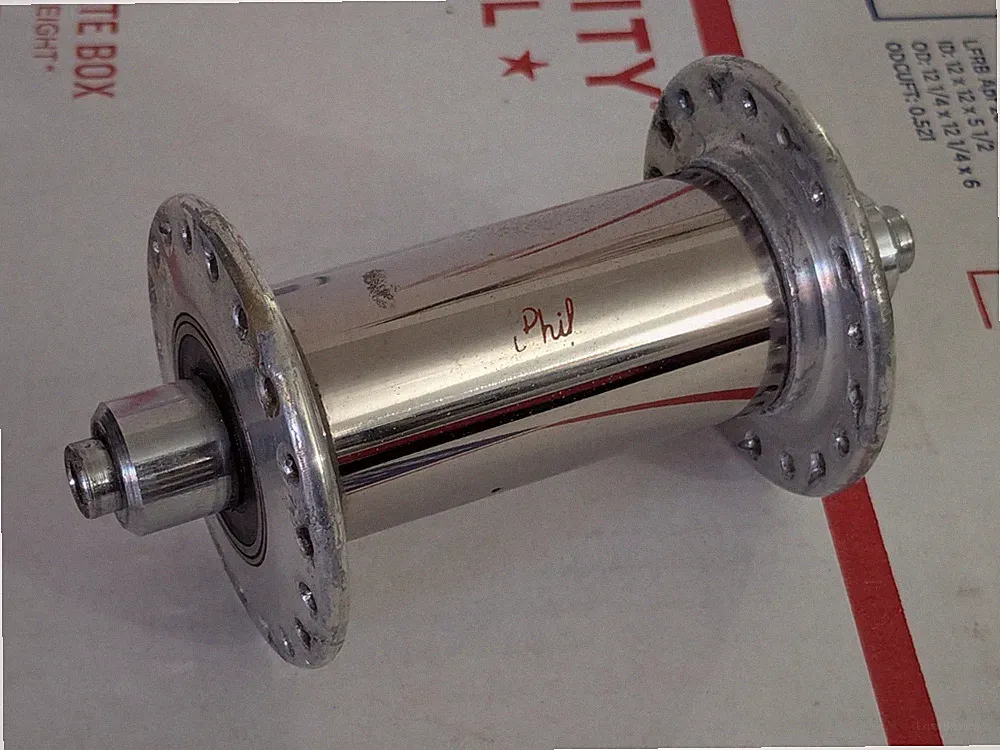 Vintage Phil Wood Front Hub 36H 9x100 QR Road Touring Mountain BMX Bike Wheel