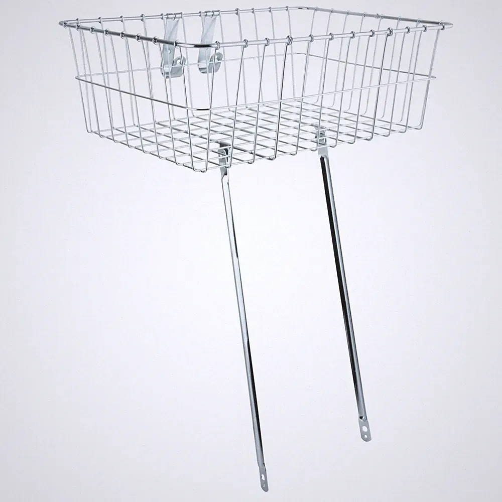 Wald Products 139 Front Basket Silver Steel 18x13x6`