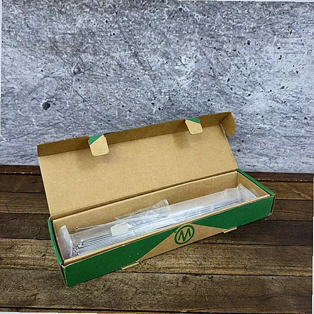 Wheelsmith Bicycle Spokes 278mm Silver Steel 15g J-Bend Box Lot SS-15-278