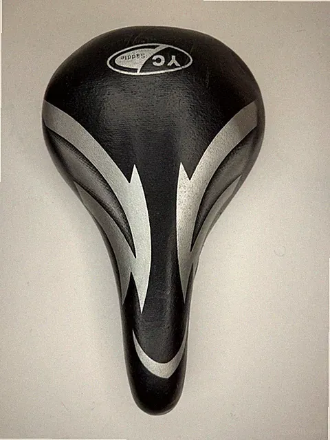 YC Saddle Bicycle Seat Black Comfort Bike Saddle Vintage MTB Road Cruiser Seat